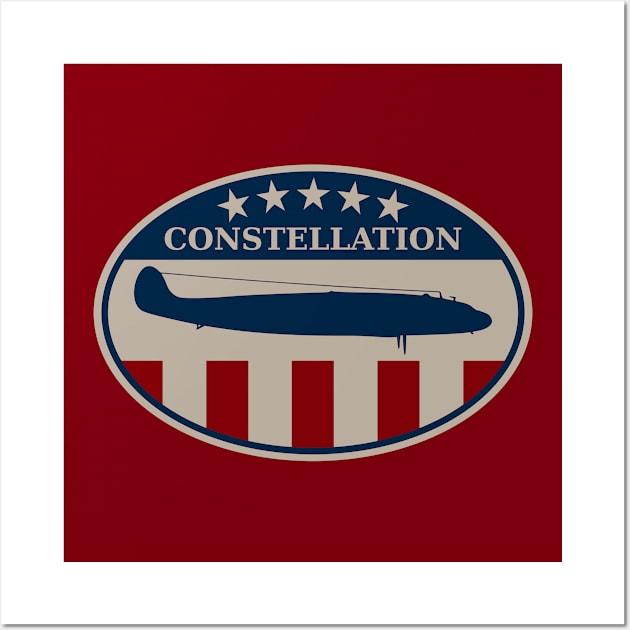 Constellation Airliner Wall Art by Tailgunnerstudios